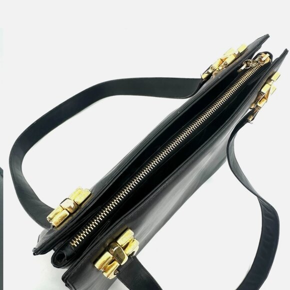 Salvatore Ferragamo EUC Gancini Bag, Ferragamo Vara wallet 4 Pc Set set w/COA - Picture 4 of 17